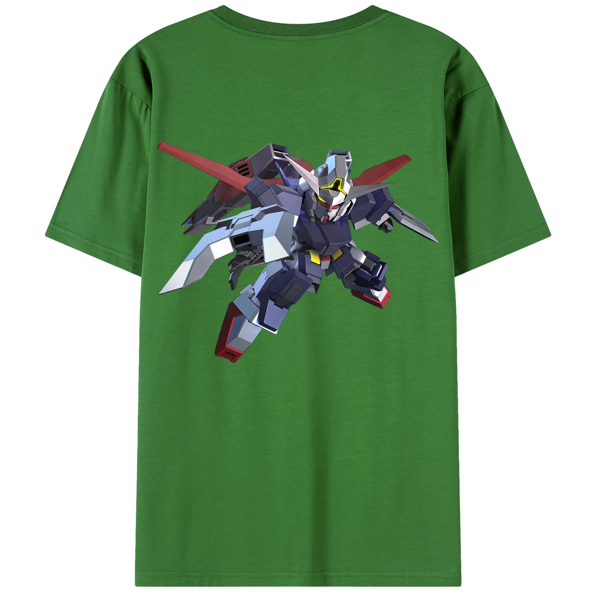 （画像用） 機動戦士ガンダム Mobile Suit Gundam レディース半袖Tシャツ(バックプリント)